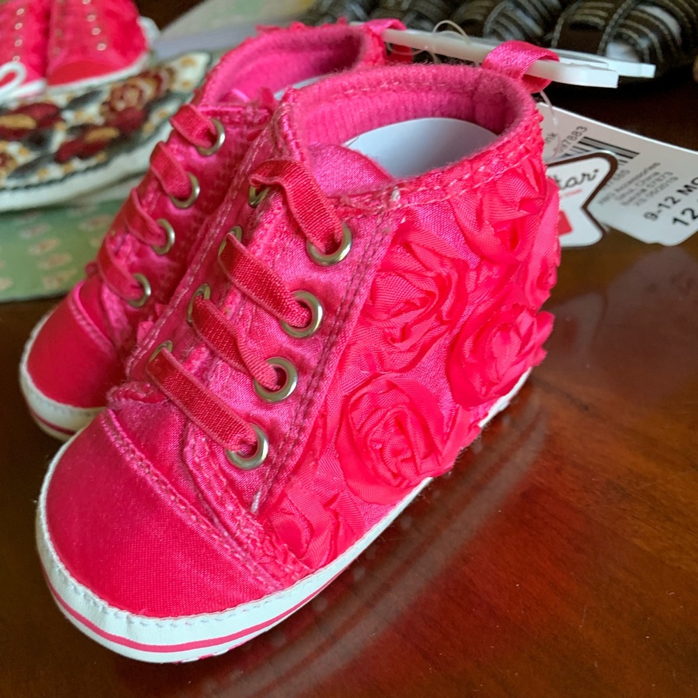 PINK ROSE HIGH TOPS